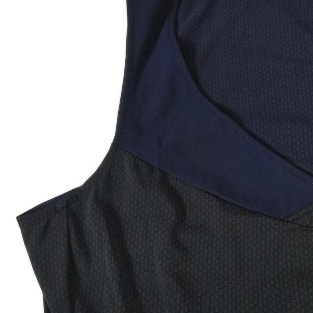 Marithe Francois Girbaud navy asymmetrical dress - Picture 6 of 8